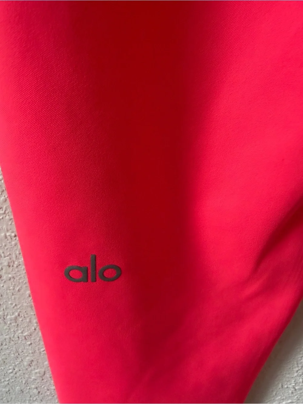 Alo 7/8 High Waist Airlift Legging Fluorescent Pink Coral Size Medium